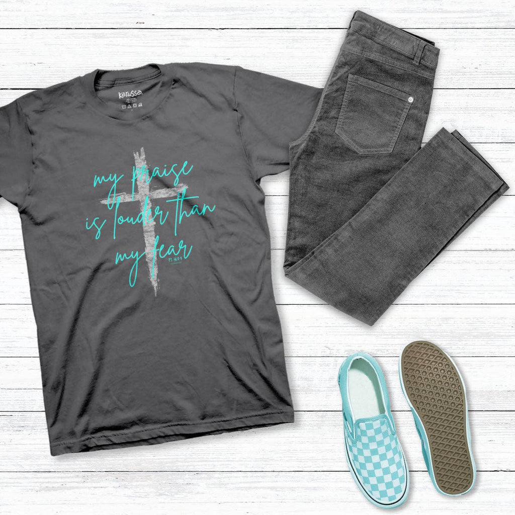 Kerusso Womens T-Shirt - Praise Is Louder