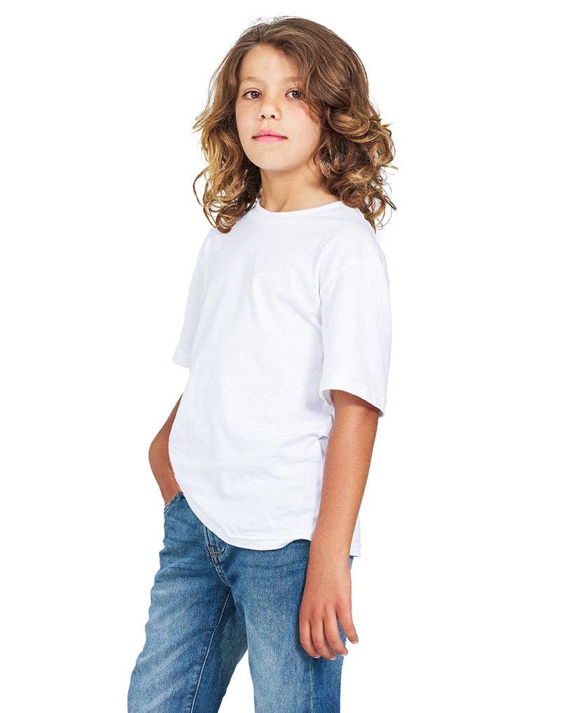 Youth 100% Organic Cotton Crew