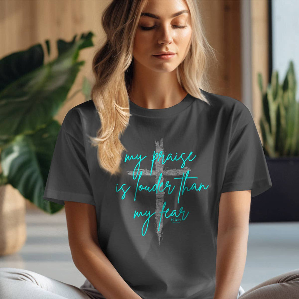Kerusso Womens T-Shirt - Praise Is Louder