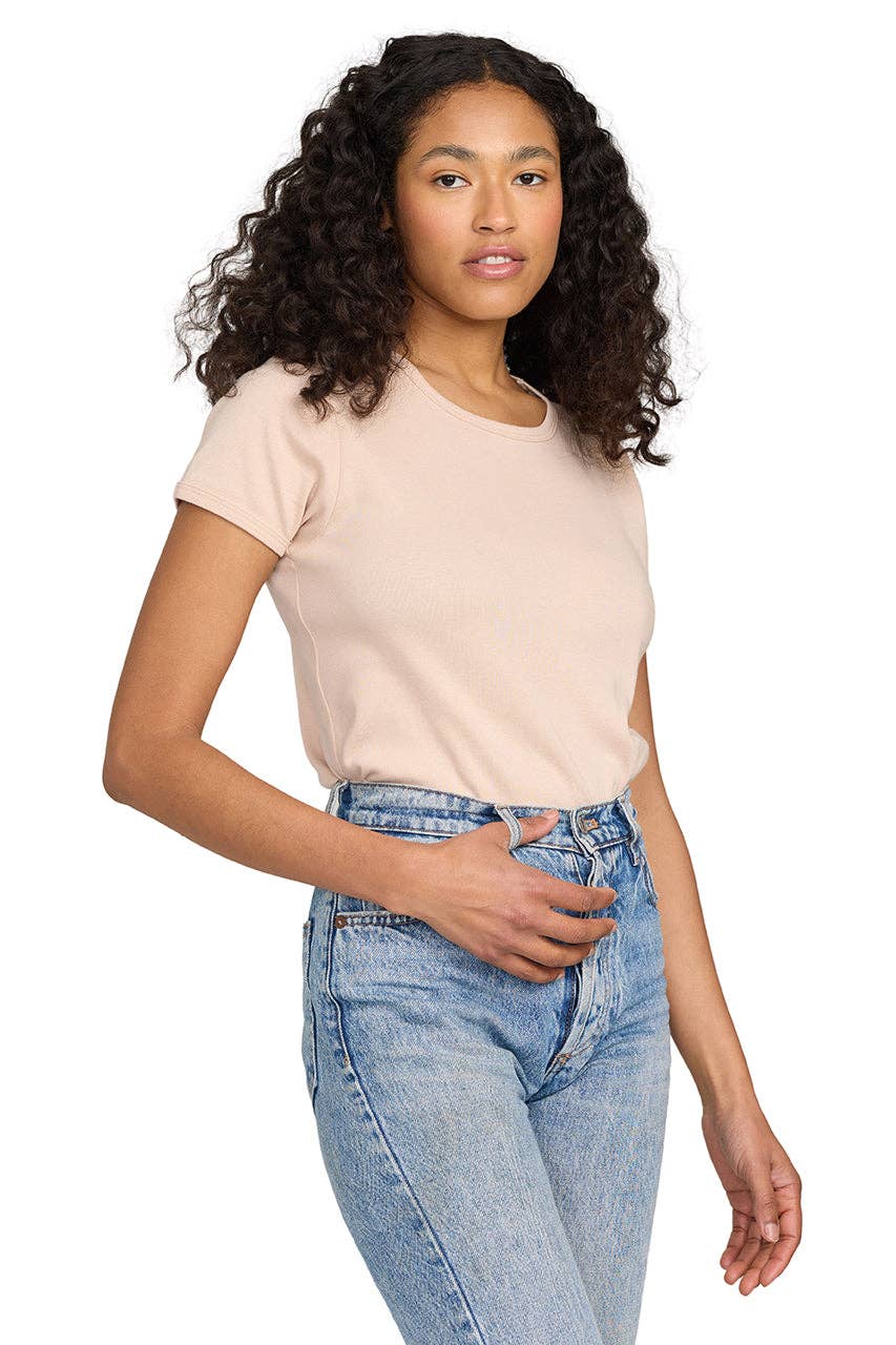 Baby Rib Tee - 100% Organic Cotton