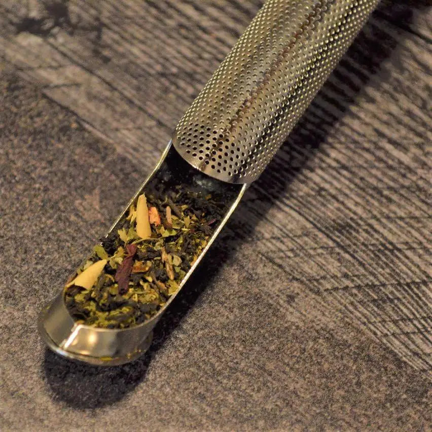 Silver Sliding Tea Infuser