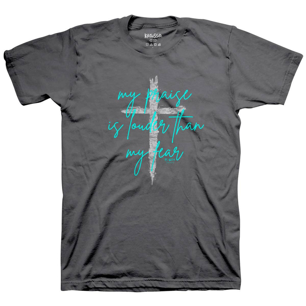 Kerusso Womens T-Shirt - Praise Is Louder
