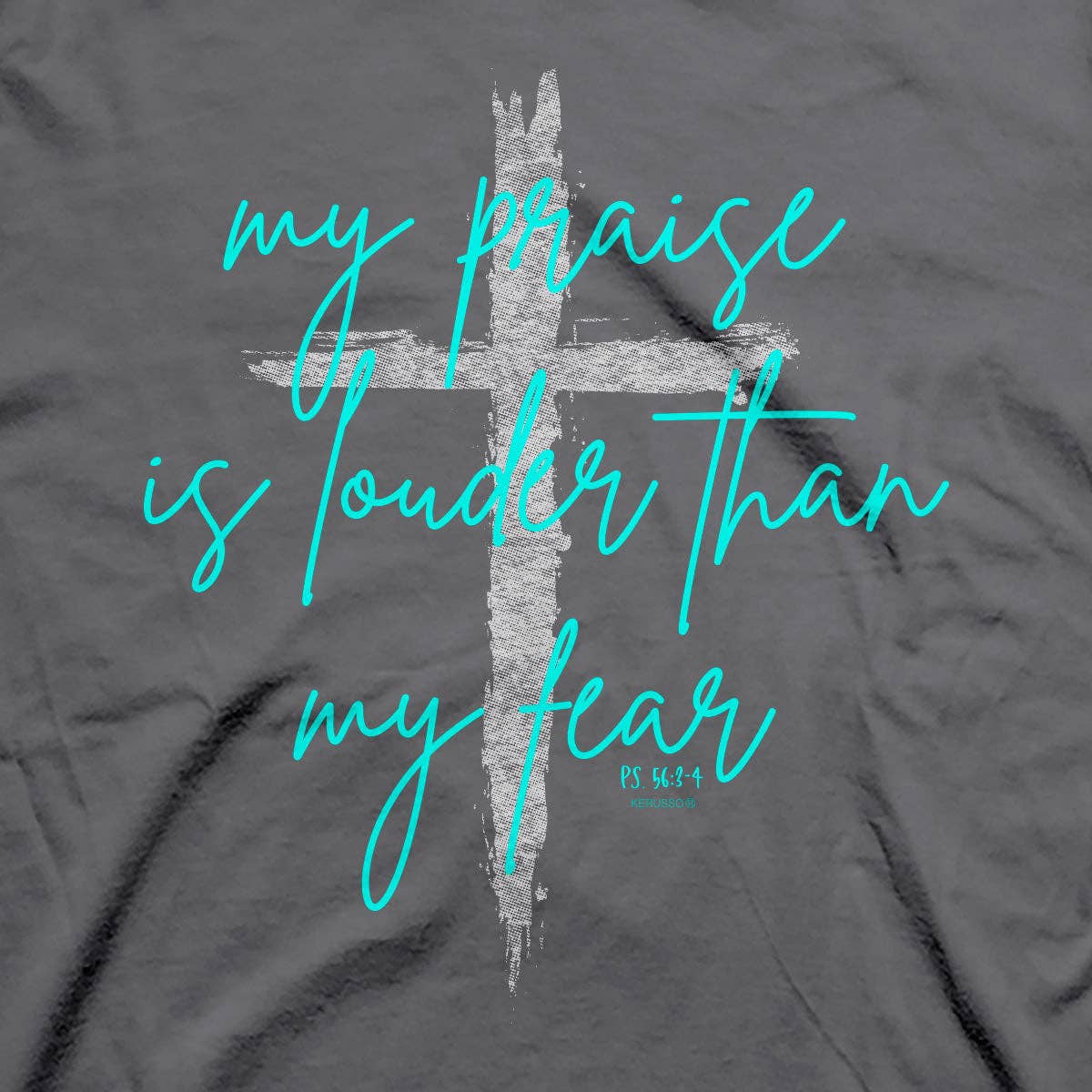 Kerusso Womens T-Shirt - Praise Is Louder