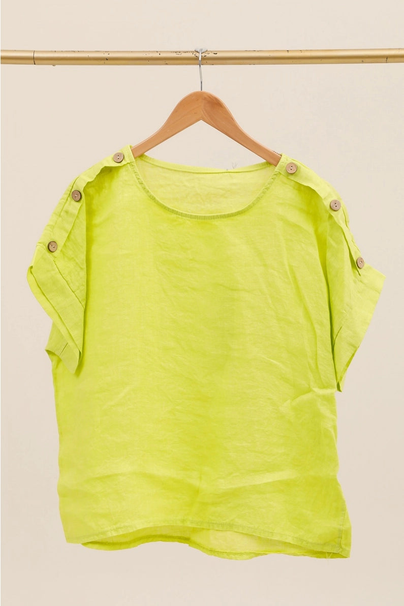 La Maison des Fibres Naturelles 100% Linen Shirt