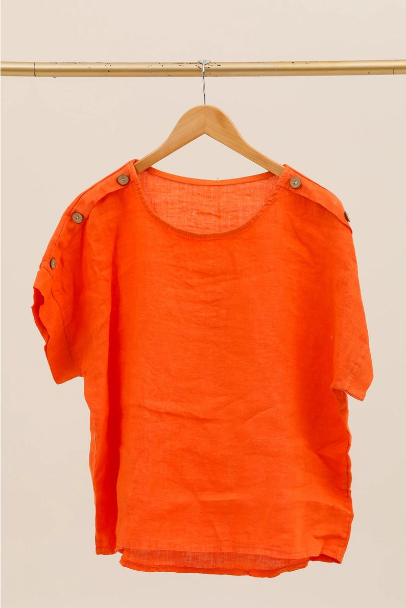 La Maison des Fibres Naturelles 100% Linen Shirt