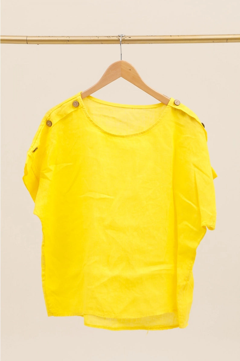 La Maison des Fibres Naturelles 100% Linen Shirt